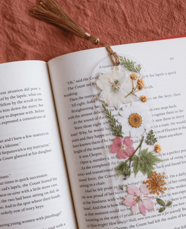 Pressed Flower Bookmarks